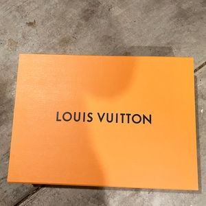 Louis Vuitton empty gift Box with ribbon large size